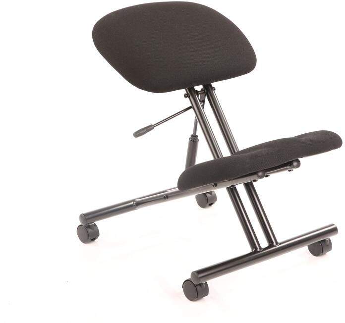 gentoo kneeling stool black frame