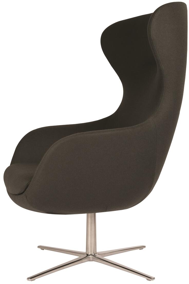 Frovi Ilk Lounge Swivel Star Chair (band A Fabric) - frovi ilk lounge swivel star chair (band a fabric) -