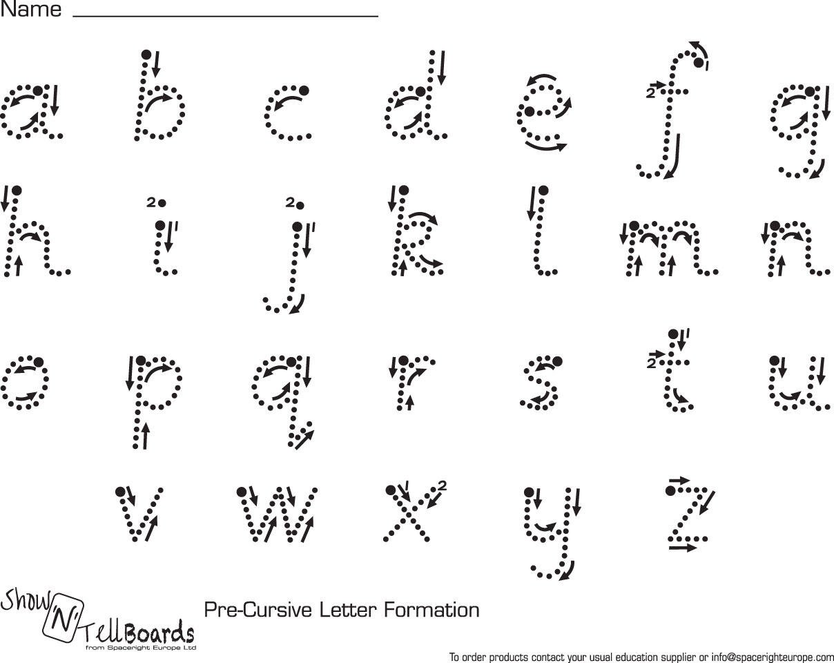 flexible show n tell boards pre cursive 35 pack show n tell letter i